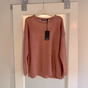 Brave soul PINK sweater. NWT
